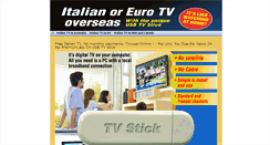 Desktop Screenshot of italiantv24.com